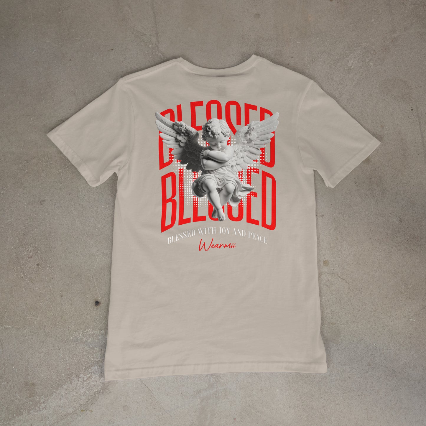Blessed Angel (red & white)